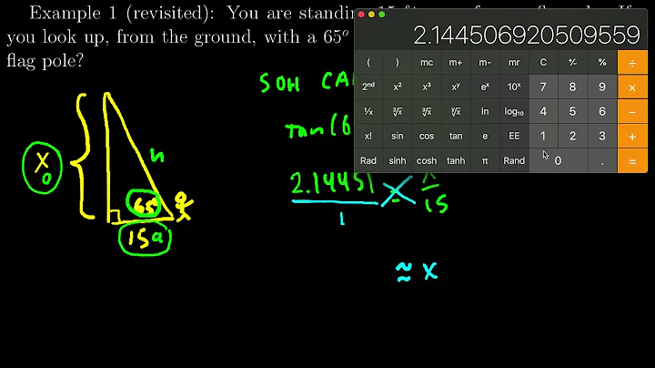 Right Triangle Trigonometry: Word Problems