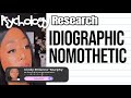 Idiographic and nomothetic   personality psychology  ettiennemurphy