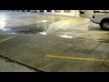 Penn State Parking Garage Drain Cyclone During Storm Penn State Parking Garage Drain Cyclone During Storm