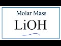 Molar Mass and Chemical Composition