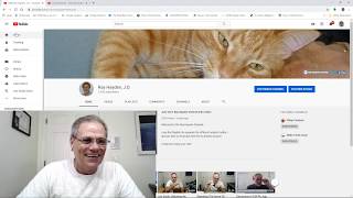 Testing Laptop for Live Stream - Ray Hayden, J.D.