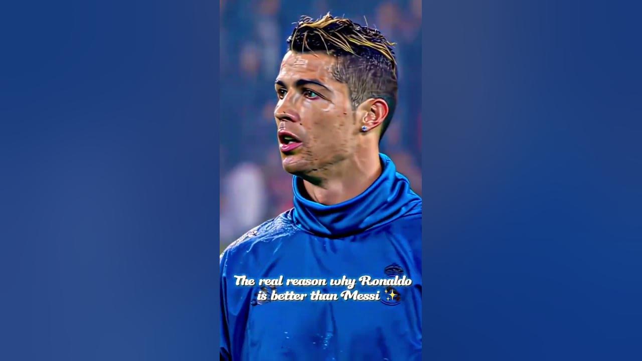 The real reason why Ronaldo is better than messi 🔥🥶 #shorts #viral #messi #ronaldo #football