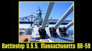 U.s.s. Massachusetts Bb-59 South Dakota Class Battleship