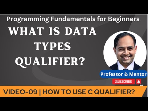 What is Data Types Qualifier? What is Qualifier in C Programming? How to Use C Qualifier?