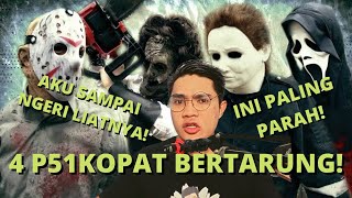 REACTION JAM 3 PAGI | JASON VOORHEES vs LEATHERFACE vs GHOSTFACE vs MICHAEL MYERS