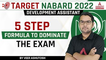 NABARD Development Assistant 2022 | 5 STEP Preparation Strategy to Crack NABARD DA EXAM | By Veer