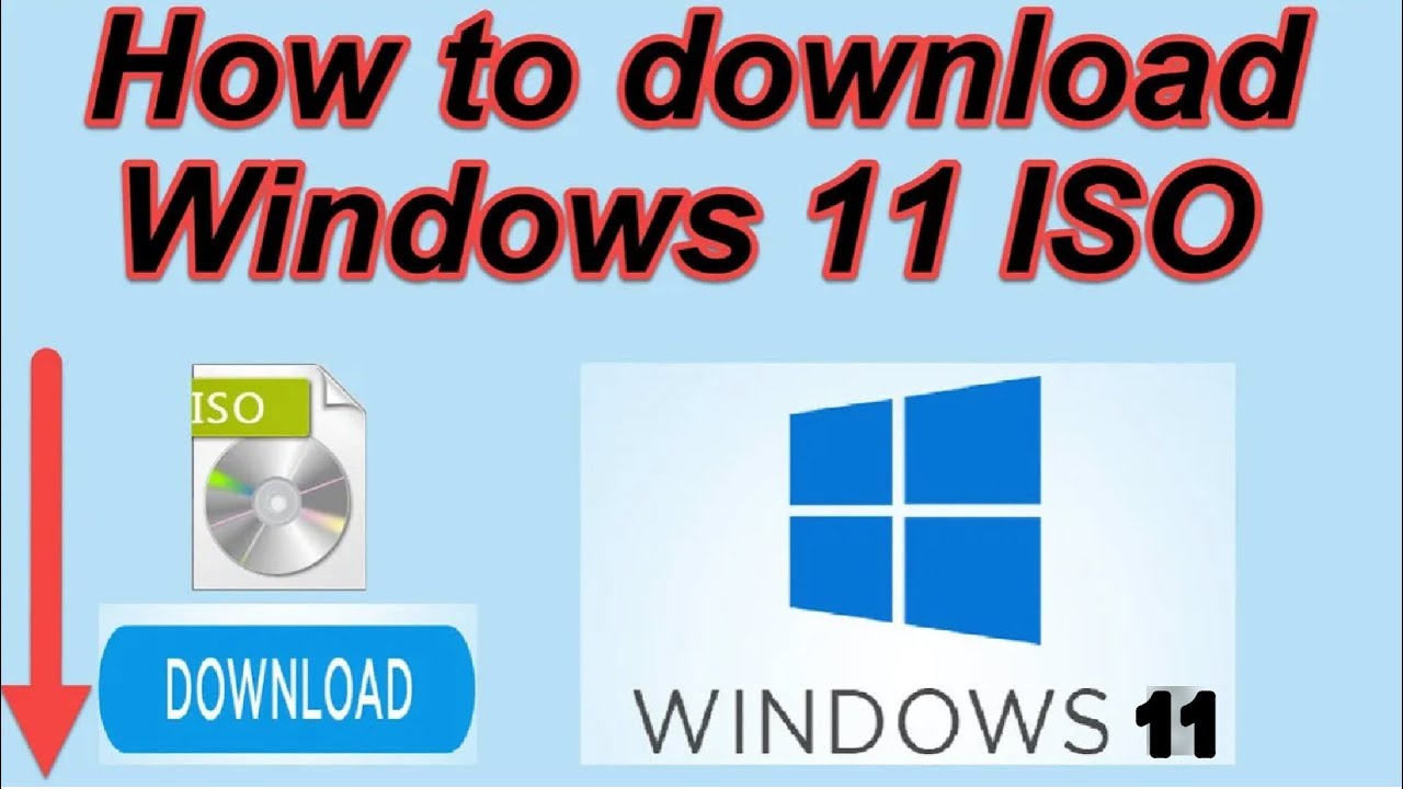 How to DOWNLOAD the Windows 11 ISO 