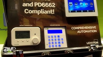 ISE 2016: Leviton Exhibits EN50131 Compliant Controllers