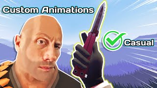 How To Get Custom Animations in Tf2 Casual and Not Break (Tutorial)