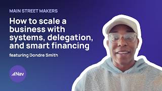 How to scale a business with systems, delegation, and smart financing