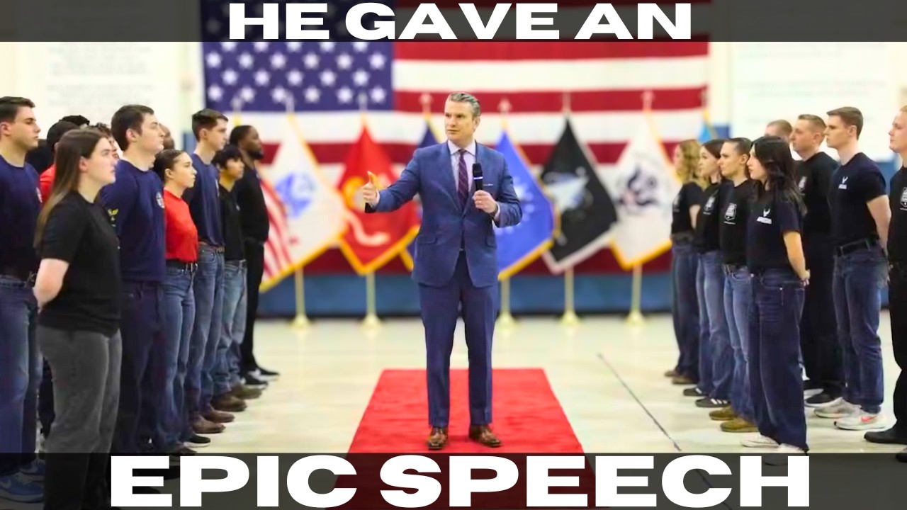 Pete Hegseth Stuns A Group Of New Recruits.