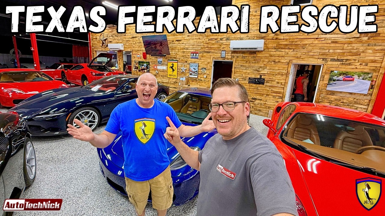 Fixing a Broken Ferrari 360 with Normal Guy Supercar!