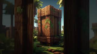 Blok Jungle Planks di Minecraft tapi Versi AI! #shorts
