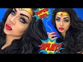 MUJER MARAVILLA COMIC MAKEUP