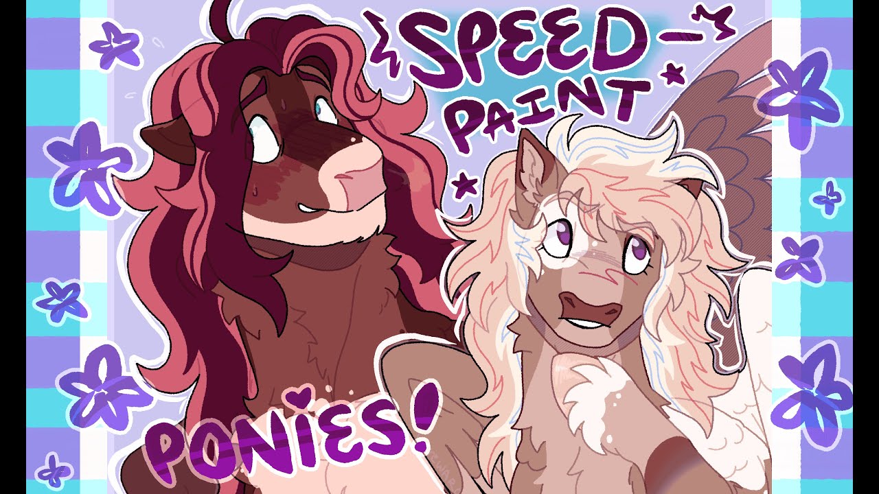 Funny Boys | Pony OCs SPEEDPAINT!