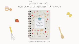 Carnet de recettes