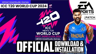 ICC T20 World Cup 2024 Patch for EA Cricket 07 | Official Installation Guide | ICC T20 WC 2024 Patch