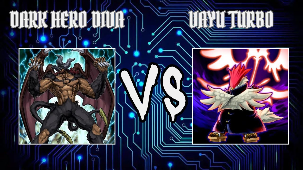 Sebapierino(Dark Hero Diva) vs Thesauze(Vayu Turbo) | Yugioh Edison Format | Dueling Book
