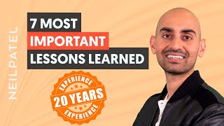 20 Years Of Marketing - 7 Most Important Lessons Learned