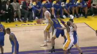 Kobe Bryant Throws Up Incredible Shot And Makes It