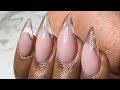 HOW TO: Crystal Clear Stiletto Nails & Using Forms