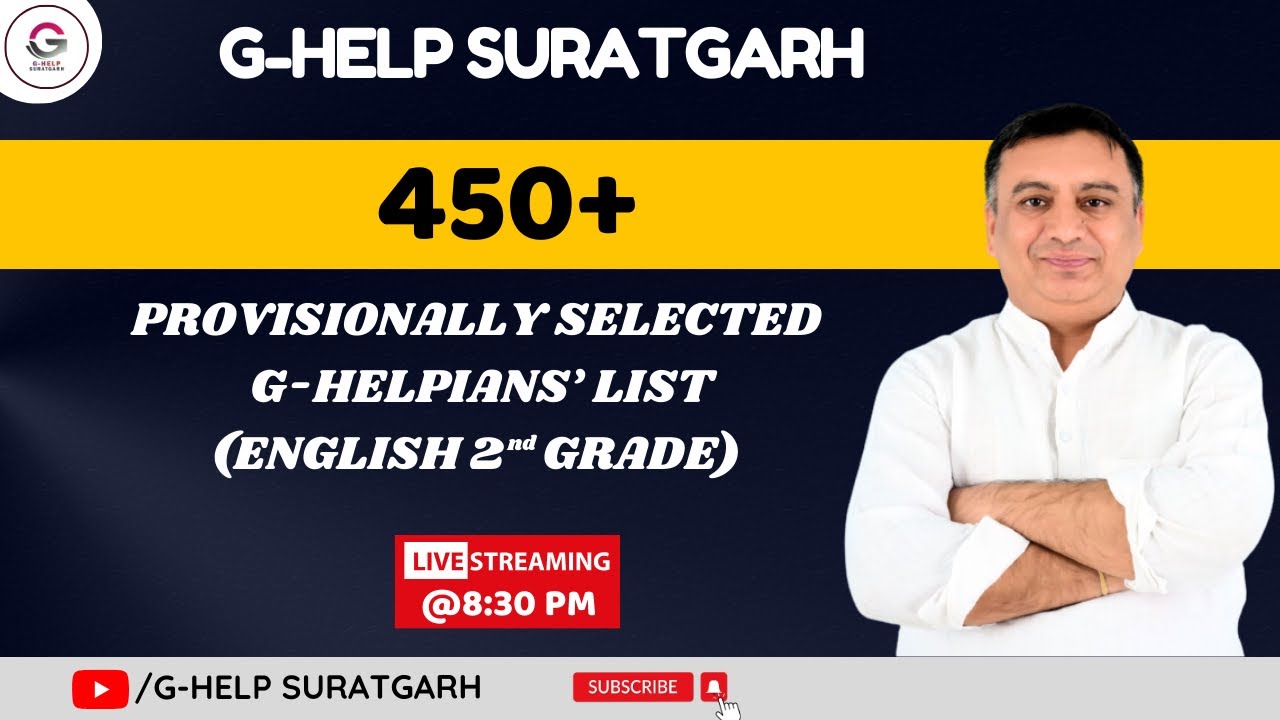 Provisionally Selected G Helpians List II RPSC 2nd GRADE ENGLISH II provisionally-selected-g-helpians-list-ii-rpsc-2nd-grade-english-ii