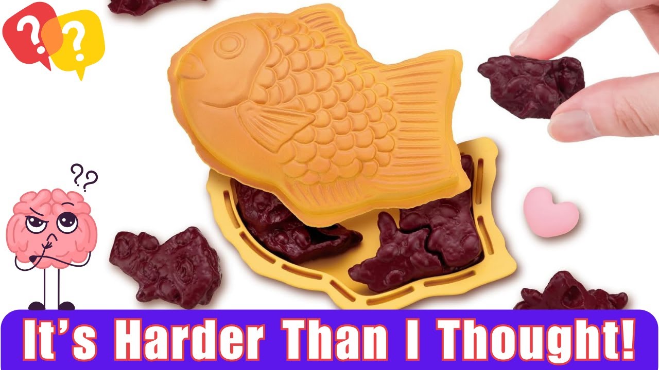 Taiyaki Puzzle From Japan - YouTube