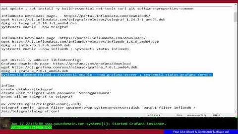How To install TIG stack On Ubuntu 20 04 LTS