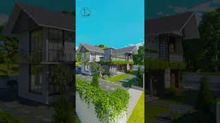 Experience Modern Kerala Architecture Like Never Before ✨🏡#dreamhome #architecture #d5render