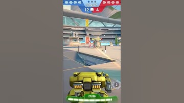 Lancer jump shot! - Avoiding Javelin Rack | Mech Arena #shorts