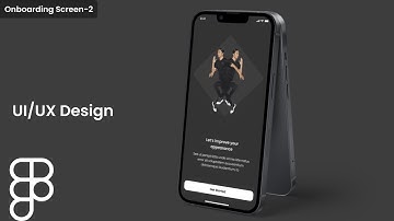 App Onboarding Screens (UI&UX design) - Figma tutorial | 02 | Onboarding Screen Figma
