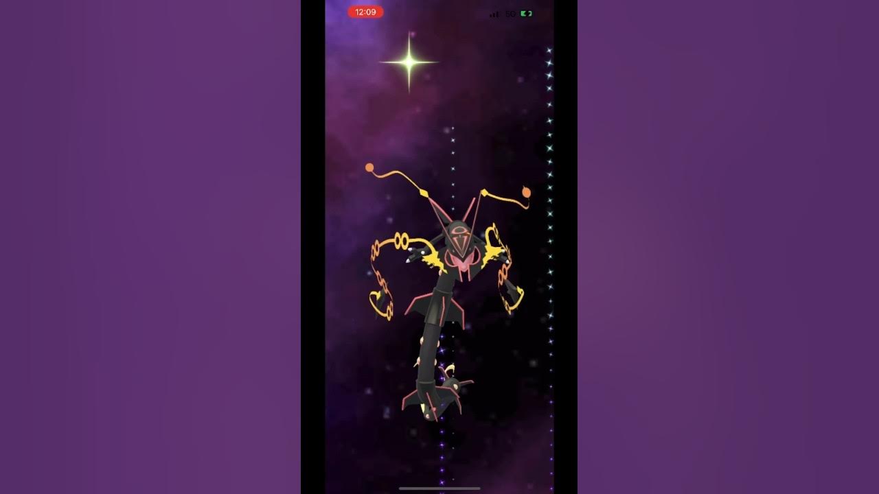 Mega Rayquaza Evolution in Pokémon GO #megarayquaza #shinyrayqyaza