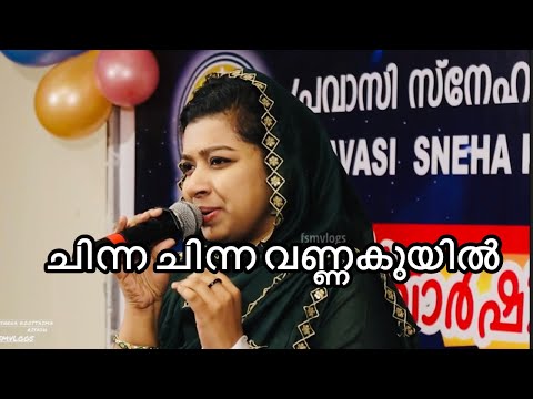 Chinna chinna vannakuyil | Hiba abdul salam| Mouna Ragam