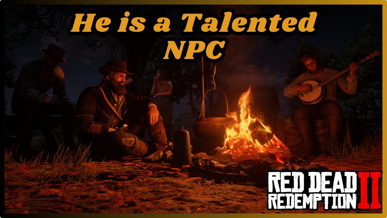 I Found a Talented NPC Doing His Thing - Red Dead Redemption 2 - YouTube