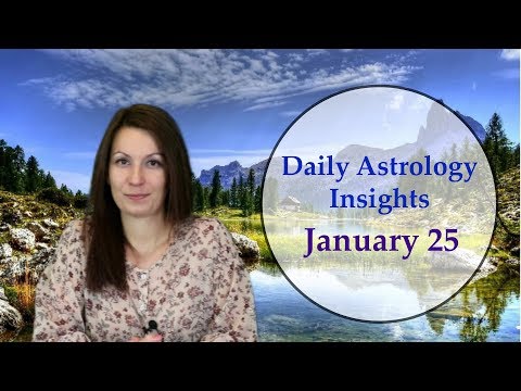 Video: Horoscoop 25 Januari