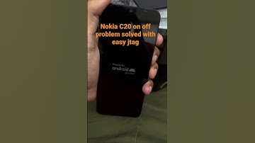 Nokia C20 on off problem solved with easy jtag