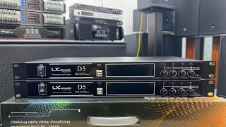 Bảo hàng 3 năm: Vang Số Lx acoustic D5 dùng chip ADSP 21489 của Mỹ , có thể chạy điện 110V