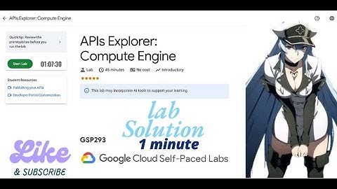 APIs Explorer: Compute Engine   || GSP293 || Qwiklabs Arcade 2025.