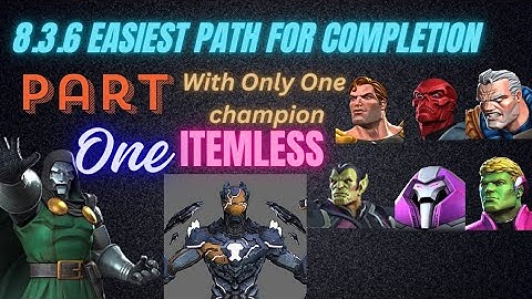 Act 8.3.6 Easy Path For Completion Dr. doom vs. Whole Path Part One ( 1 ) Cerastes Boss Solo Mcoc