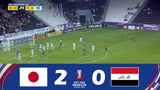 Japan U23 vs. Iraq U23 [2-0] | AFC U23 Asian Cup 2024 | Match Highlights!
