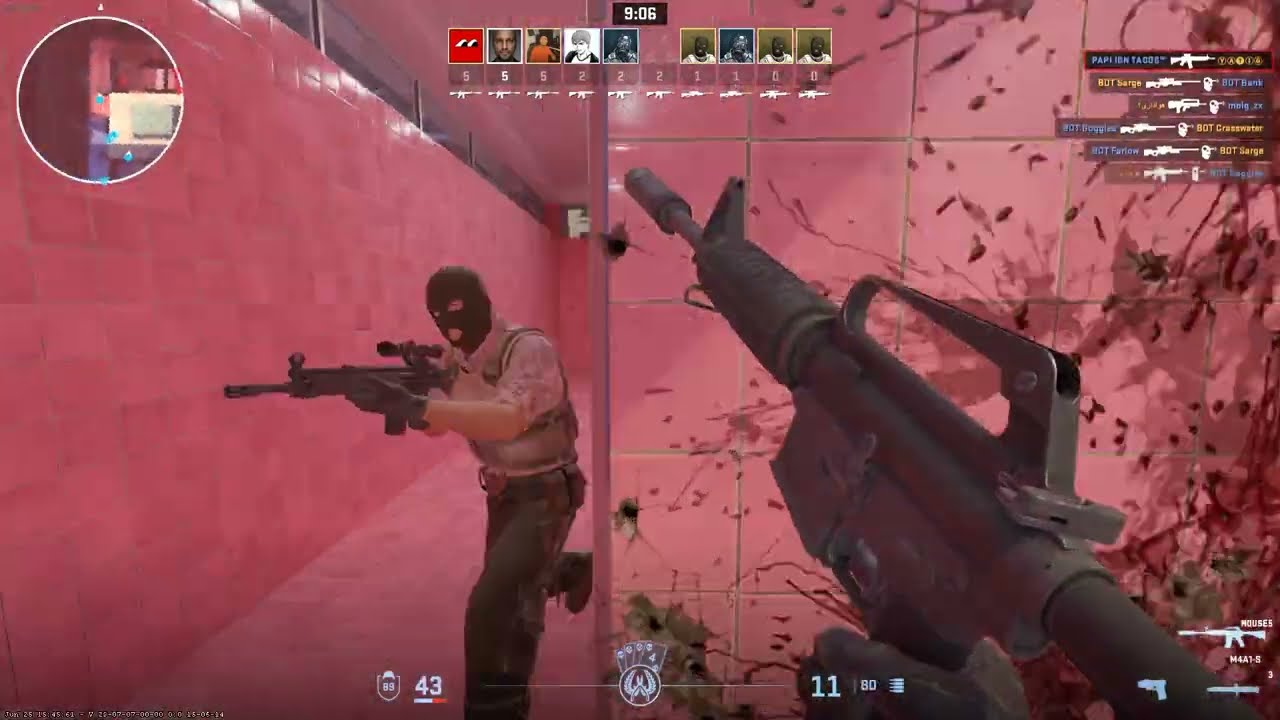 CS2 classic POOL DAY Arms race