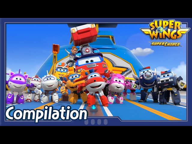 [Superwings s4 Compilation] EP01 ~ EP20 | Super wings Full Episodes class=