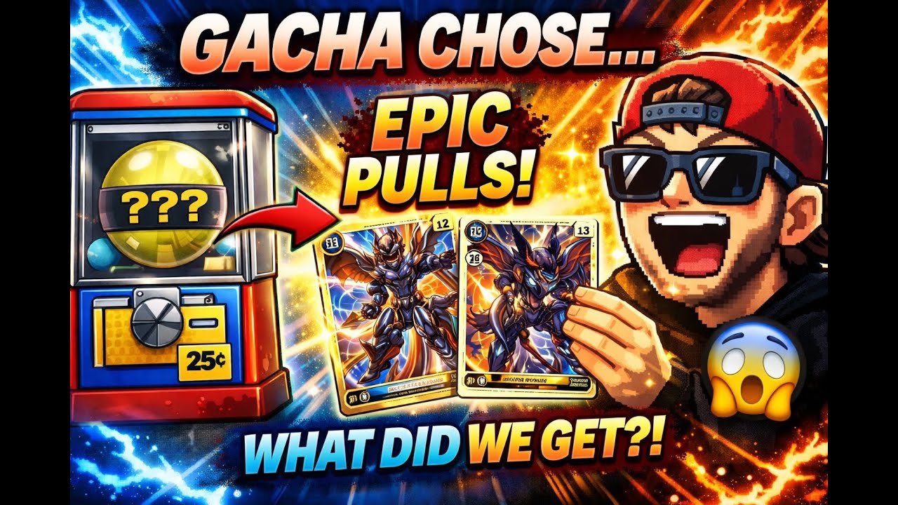Random Digimon Random Digimon Booster Pack Opening! Gacha Machine Decides! - YouTube
