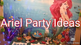 Ariel Party Haul &amp; Decor Setup!!!