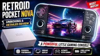Retroid Pocket Nova Unboxing & Detailed Review: A Powerful Little Gaming Console!