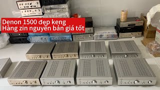 ĐÃ BÁN HẾT. Ngày 20/2 Âm ly đẹp cs lớn,Denon 1500Rii Denon 1500AE keng. Zalo em Vũ 0352.876.319