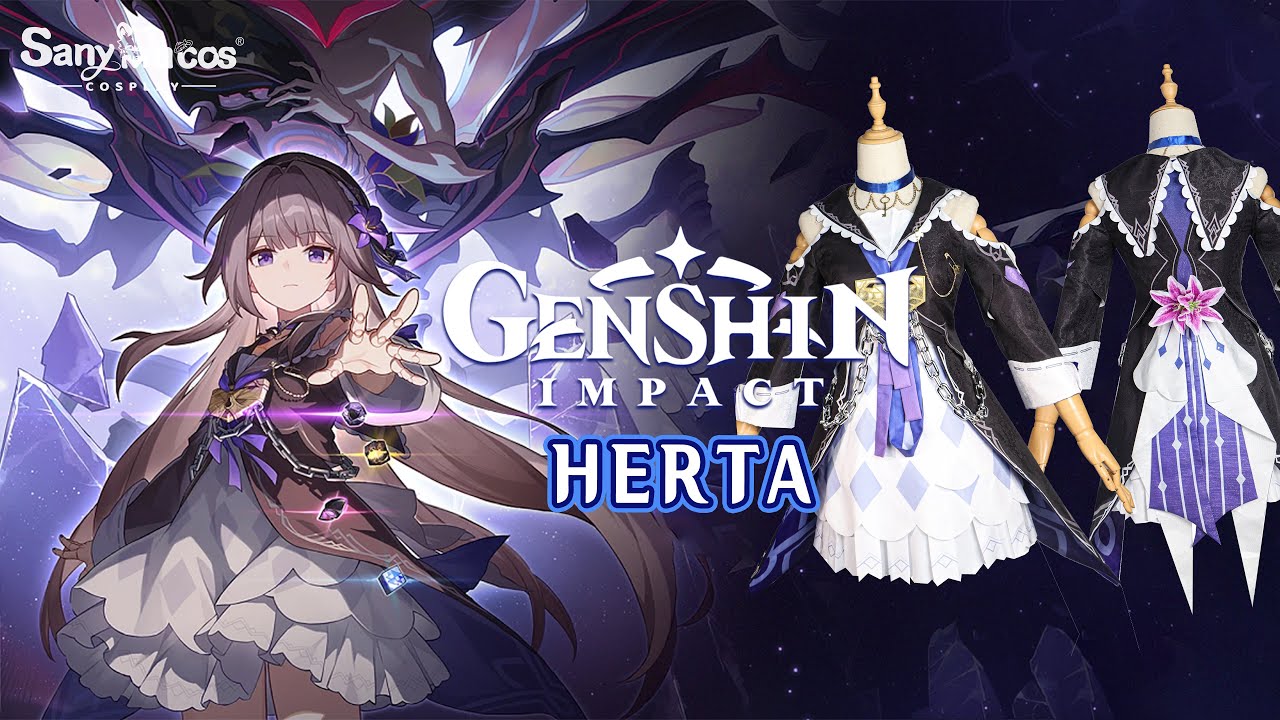 【SanyMuCos】Honkai: Star Rail Herta Cosplay Costume Plus Size Detail Show