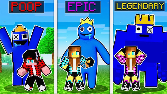 Mini azul babão Minecraft Mob Skin