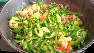 How To Cook Ampalaya Without Bitter Taste