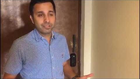 Yale Smart Lock integrated with Amazon Echo Dot...Never get up to open the door again!